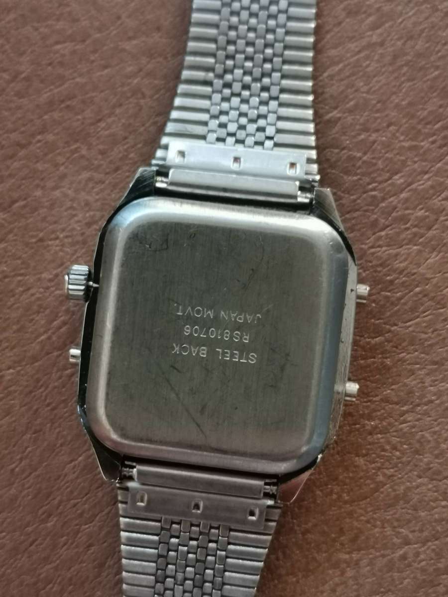 Vintage homegate mechanical digital watch