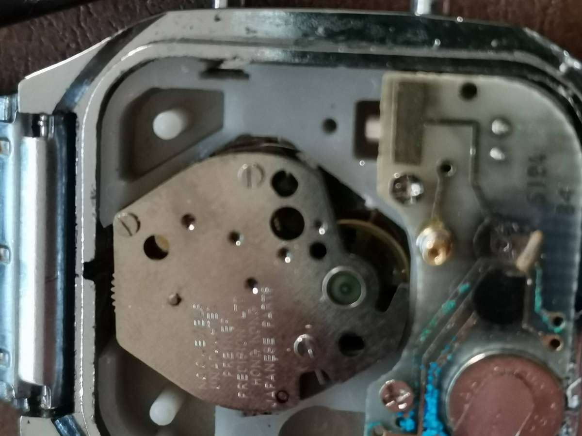 Vintage homegate mechanical digital watch