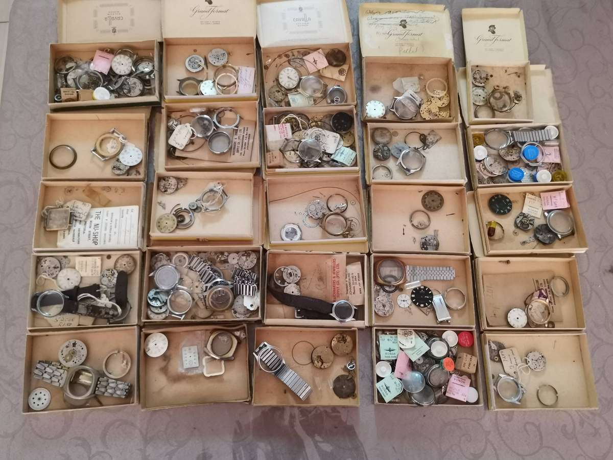 Huge lot of project mechanical gents watches