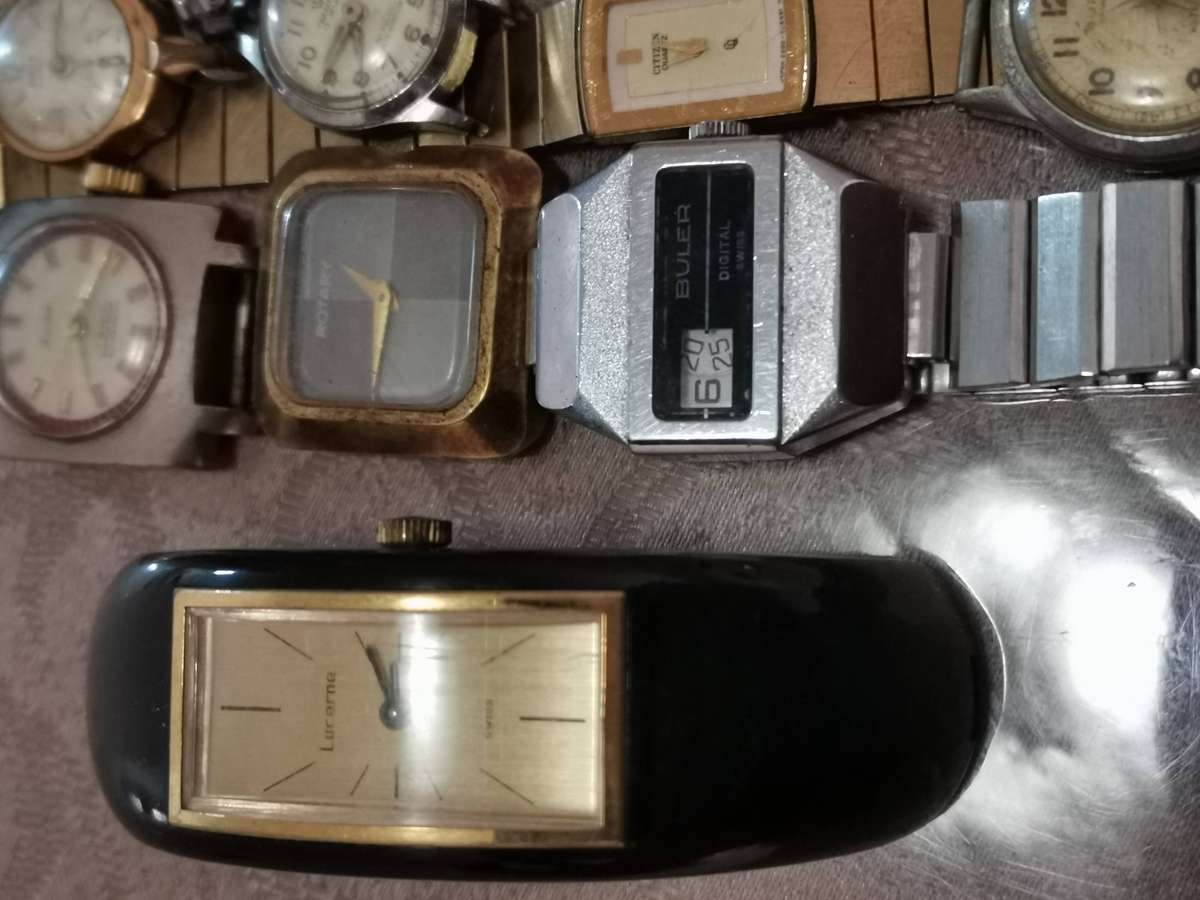 Huge lot 37 ladies Swiss mechanical wind up watches