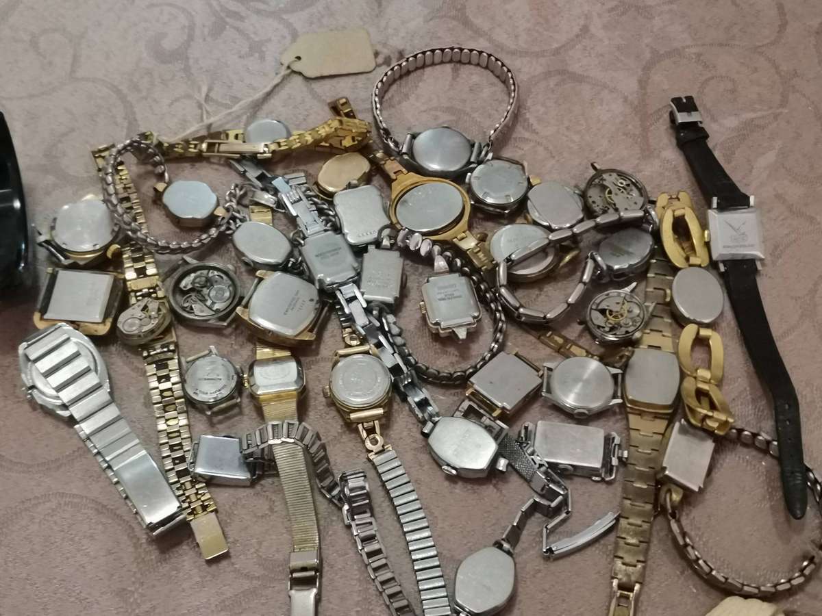 Huge lot 37 ladies Swiss mechanical wind up watches