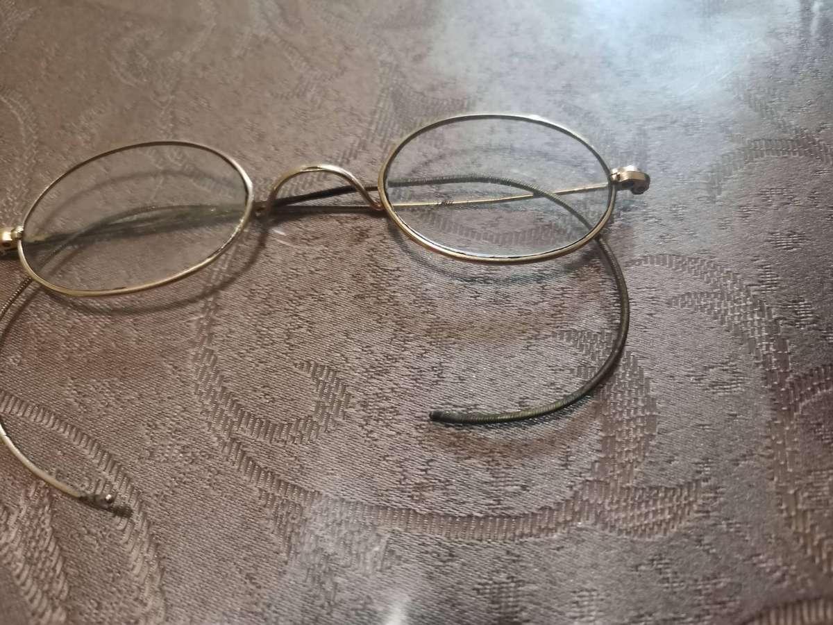 Vintage spectacles from the early 1900s