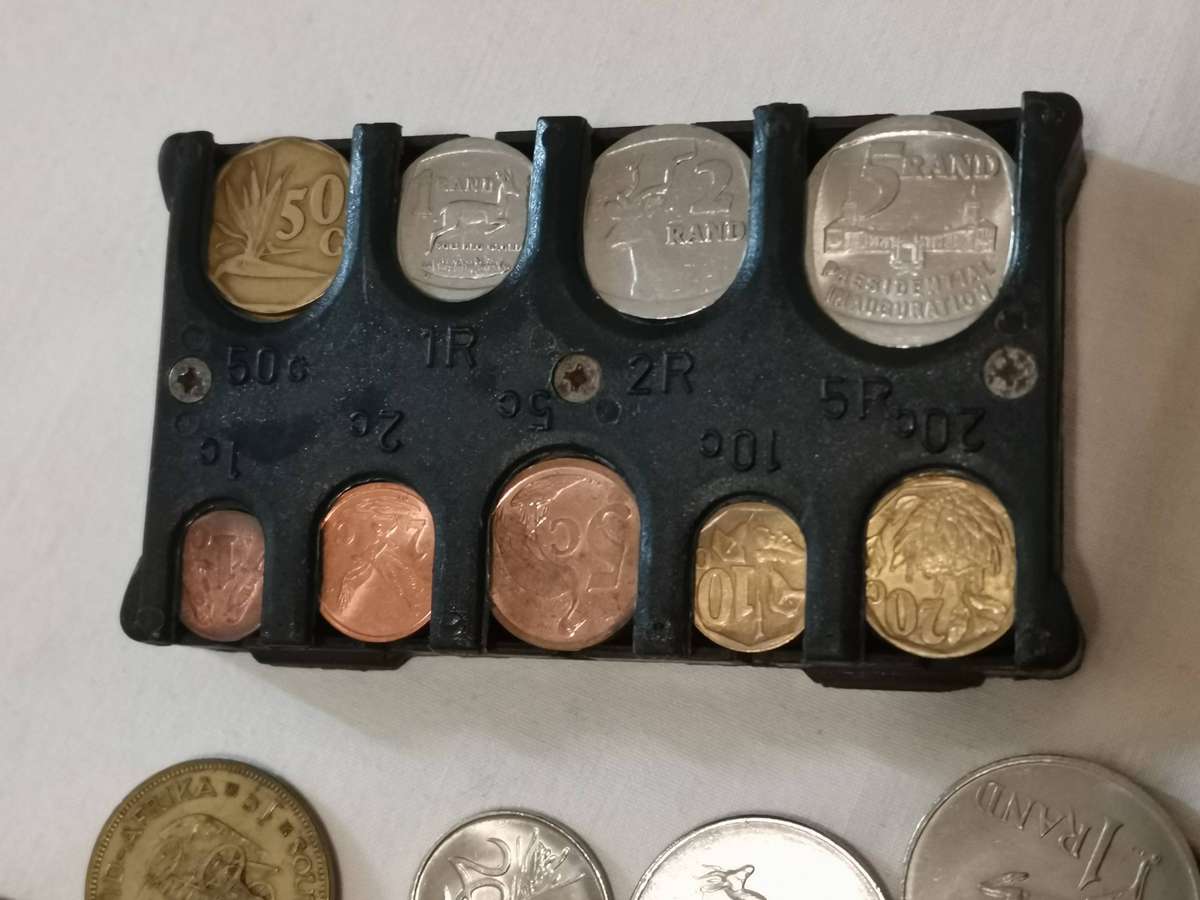 selection of 355 coins