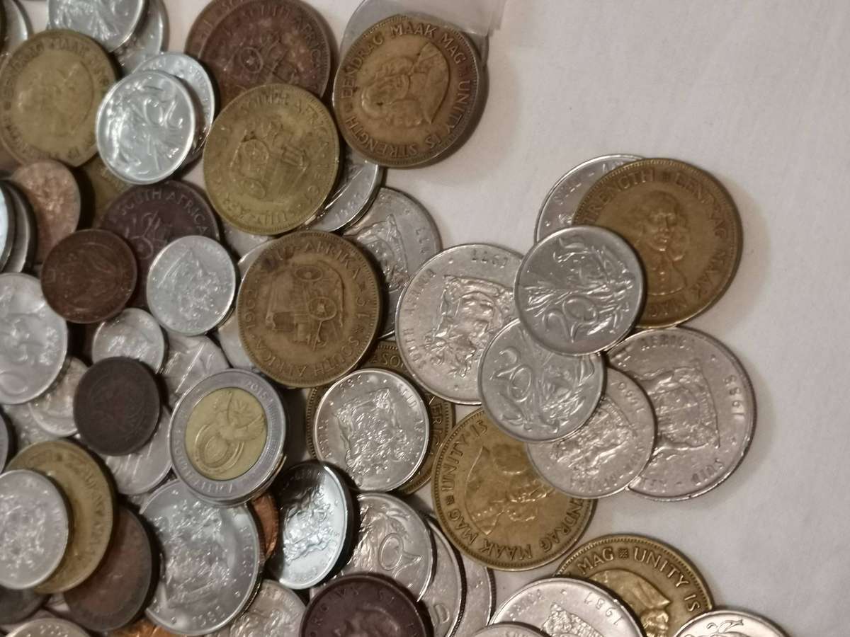 selection of 355 coins