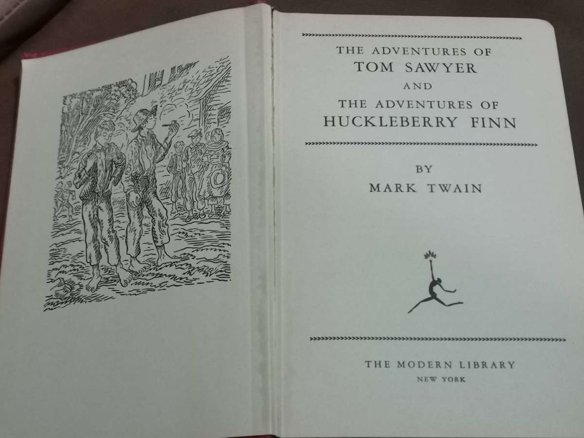 1940 the adventures of Tom Sawyer and Huckleberry Finn by Mark Twain