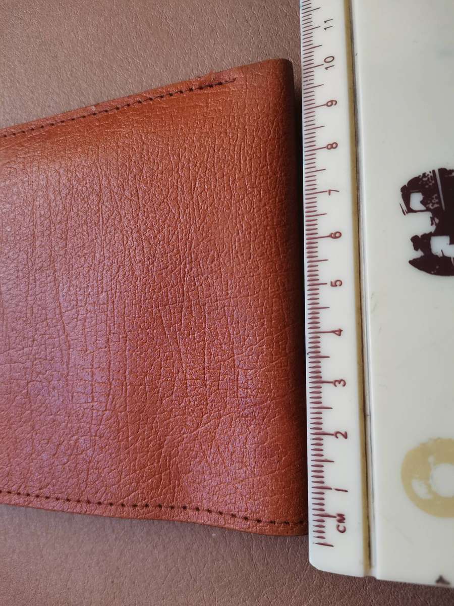 Vintage Genuine leather wallet made in England