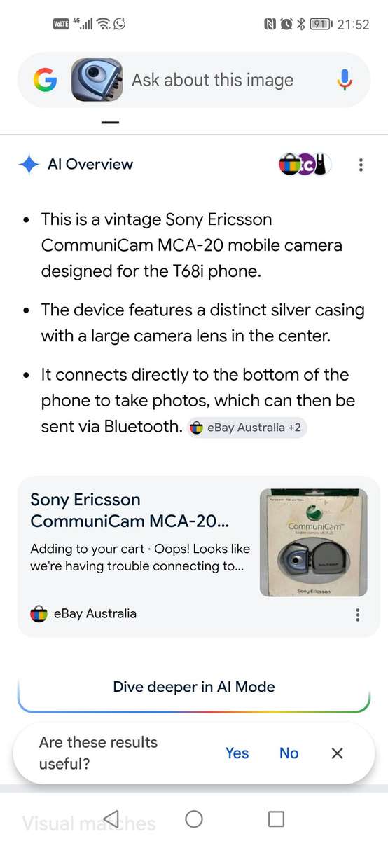 Sony Ericsson communicam mca - 20 for T68i phone