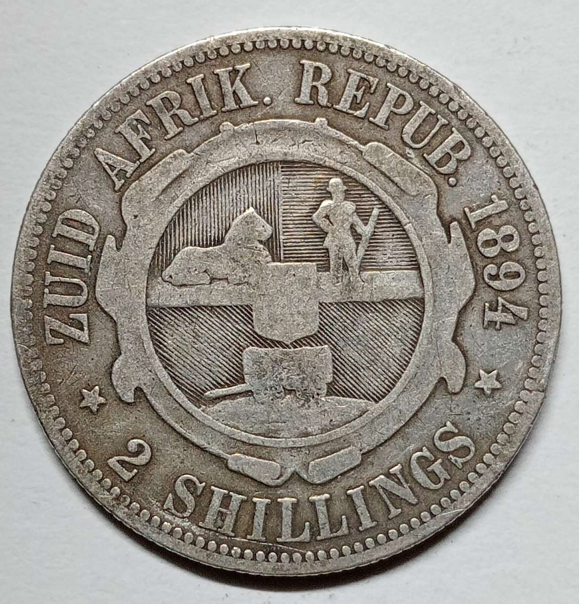 1894 FULL COIN SET 2 -1/2 SHILLING TO PENNY