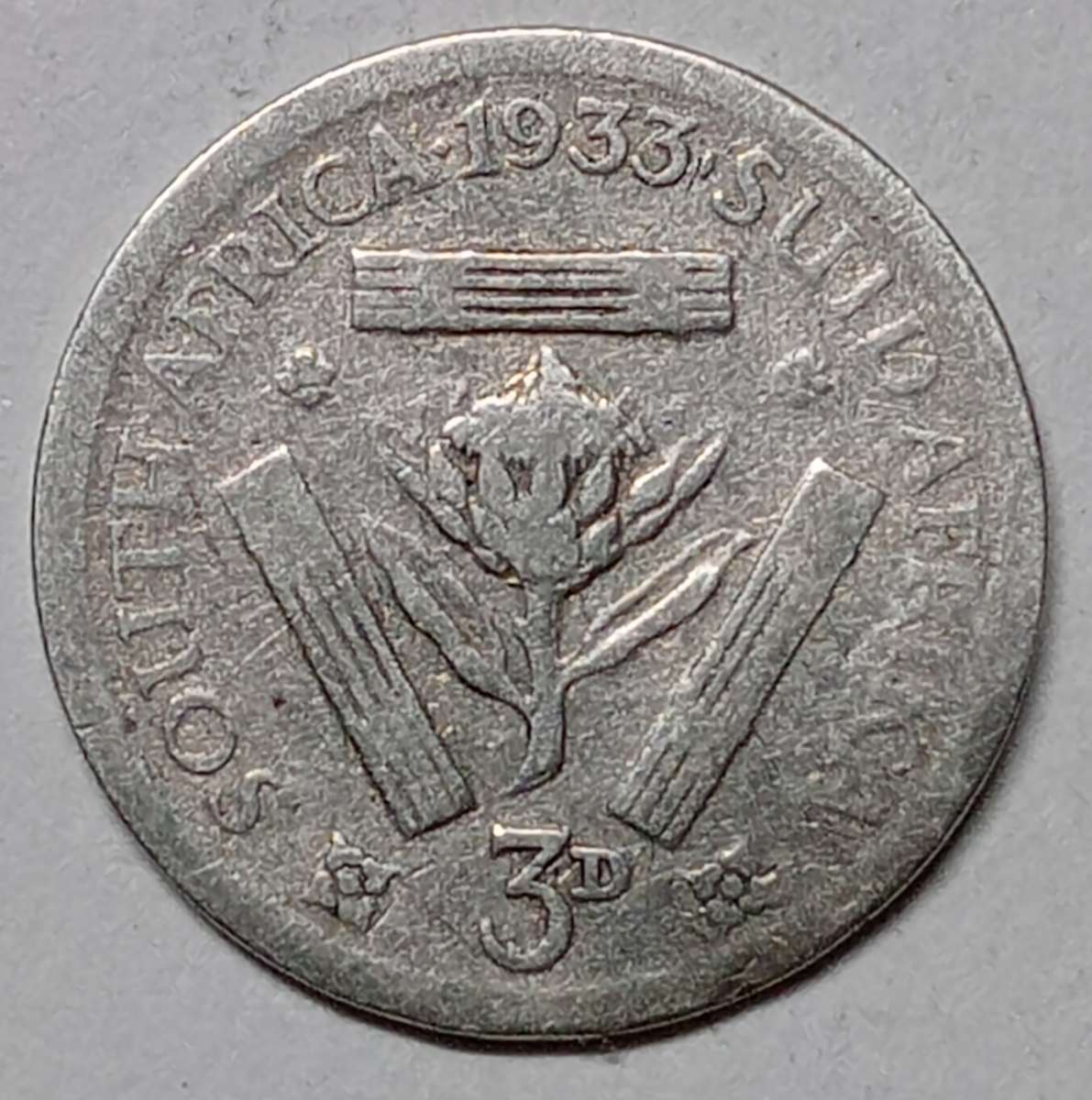 1933 3 PENCE - filler
