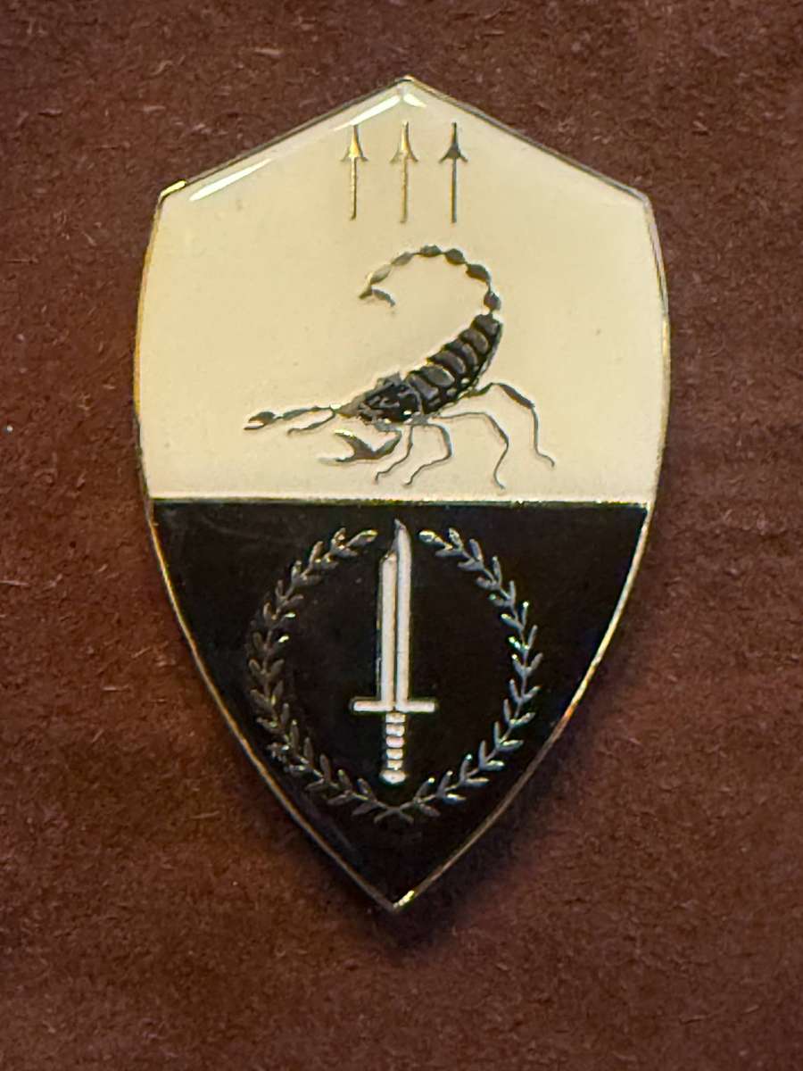 Executive Outcomes Special Forces Shoulder Flash - White