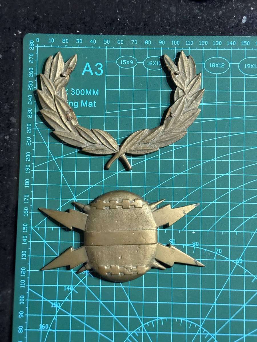 SADF Navy Plaque Badge - Counter Measure