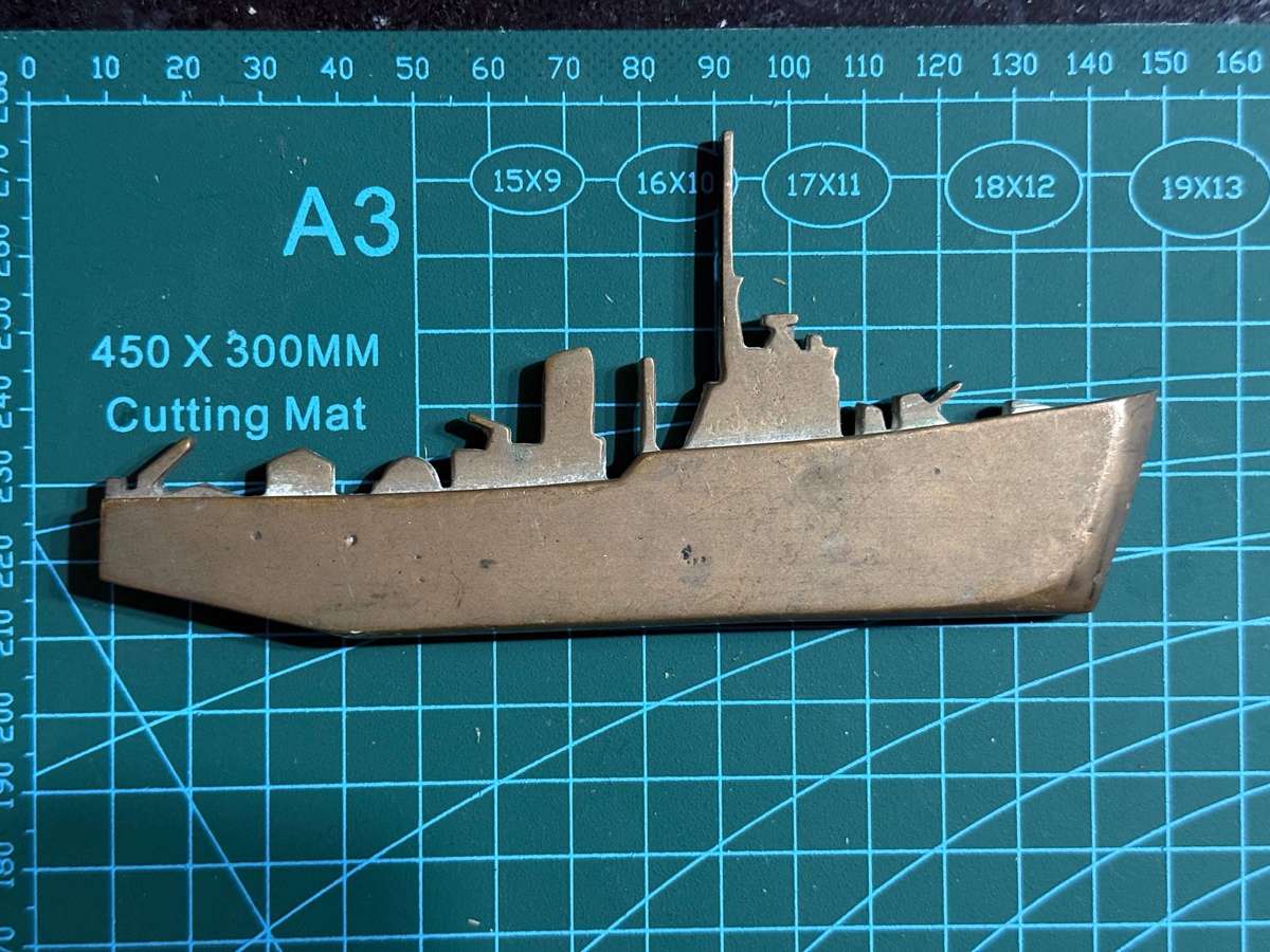 SADF Navy Plaque or Door Badge - Ship