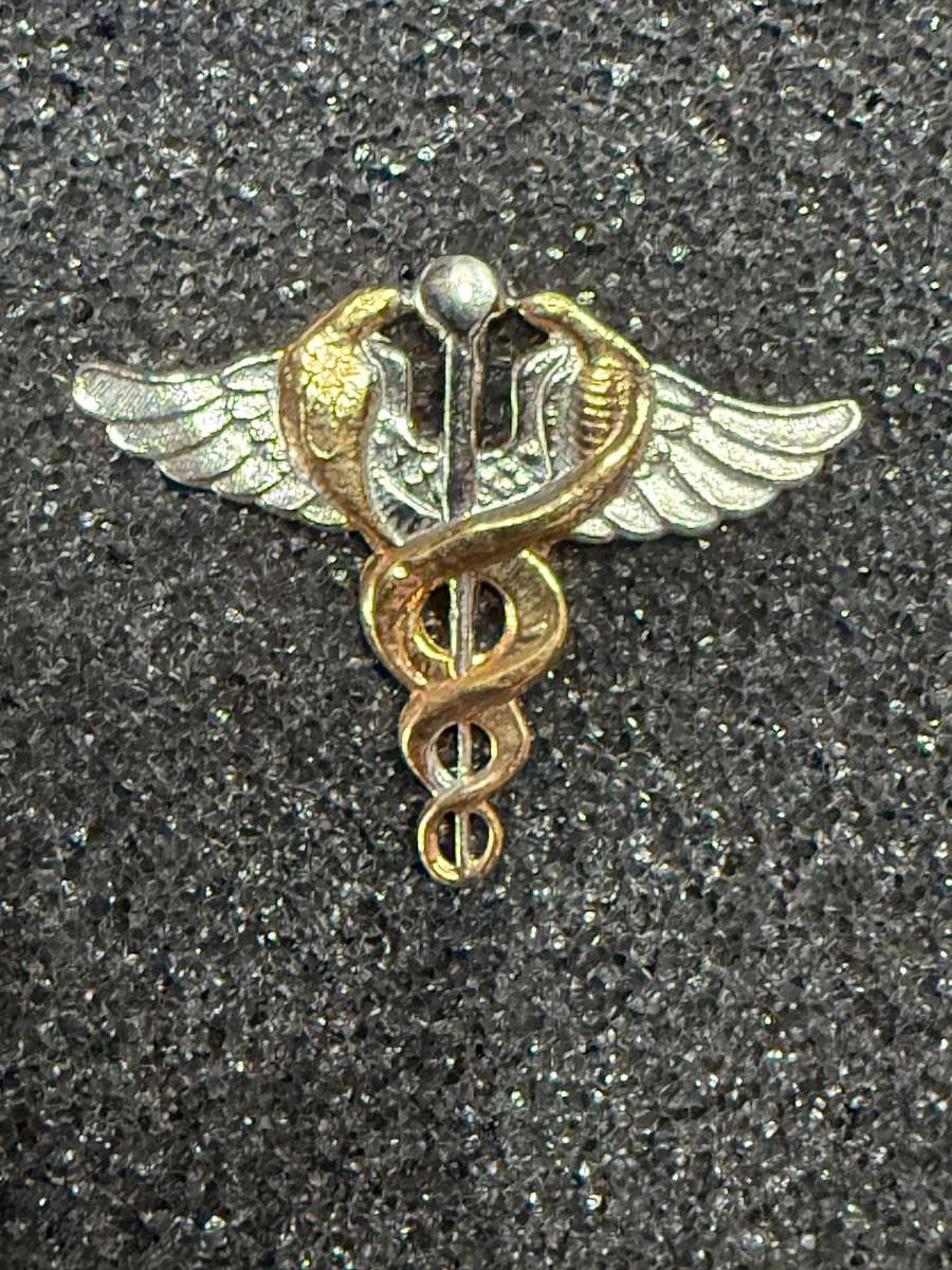 Medical Doctor Bi-Metal Proficiency Badge SADF