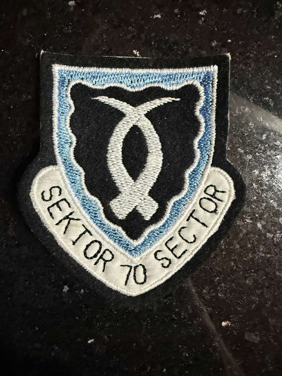 Sector 70 Patch - Badge Never been used
