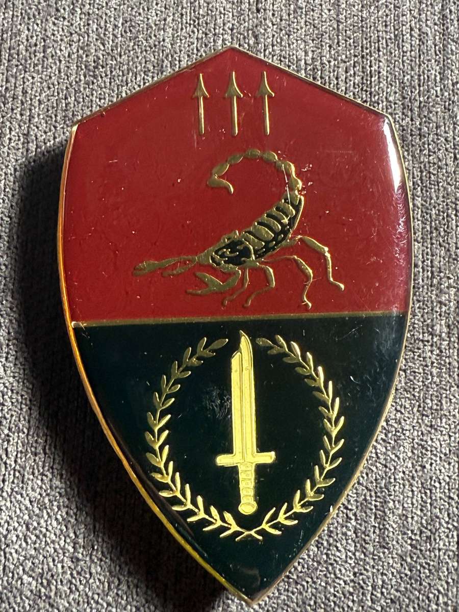 Angola Special Forces EO Shoulder Flash (Maroon)