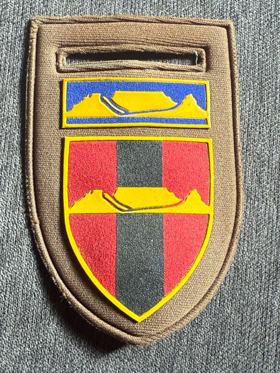 Western Province Command Provost Tupper Shoulder Flash