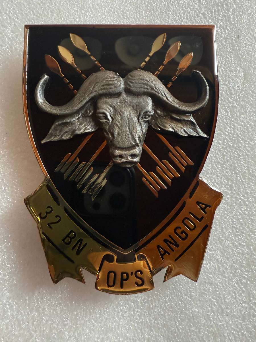 32 Battalion Ops Plaque (No Backing) SADF
