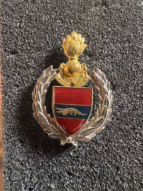 14 Field Engineer Regiment Beret/Belt Badge SADF (MaroonType)