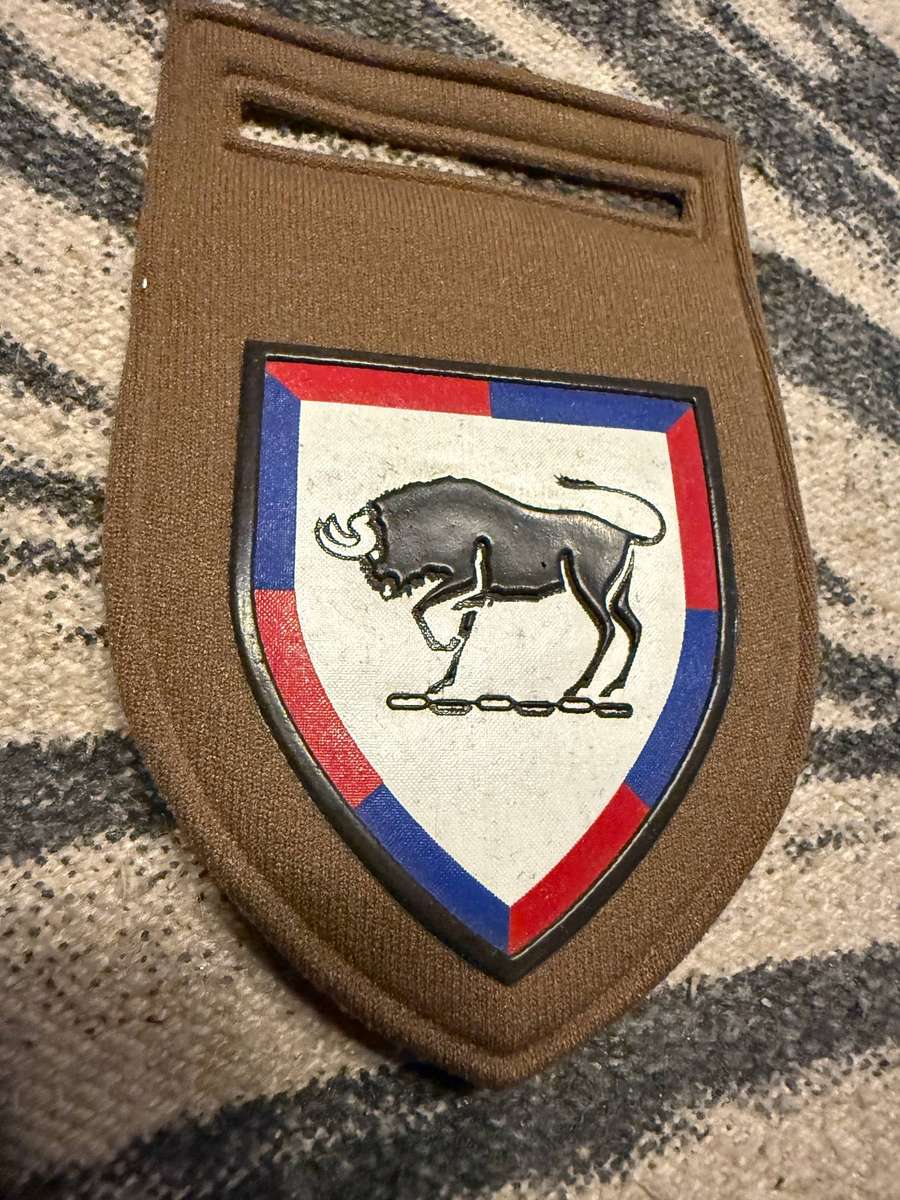 SADF South African Army College Tupper flash LH