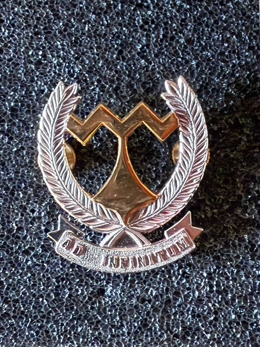 SADF Regiment Vaal River Beret Badge - Hard to find item