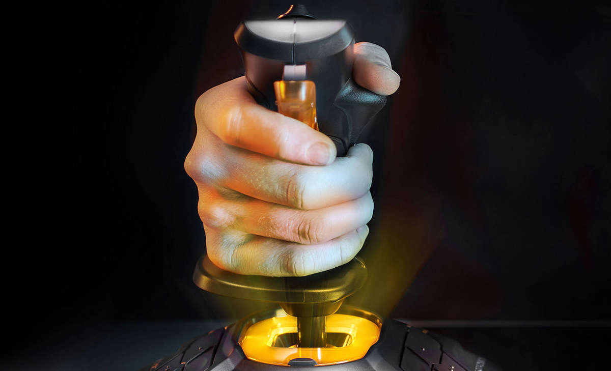 Thrustmaster T16000M FCS Flight Pack (Joystick, Throttle and Rudder Pedals for PC)