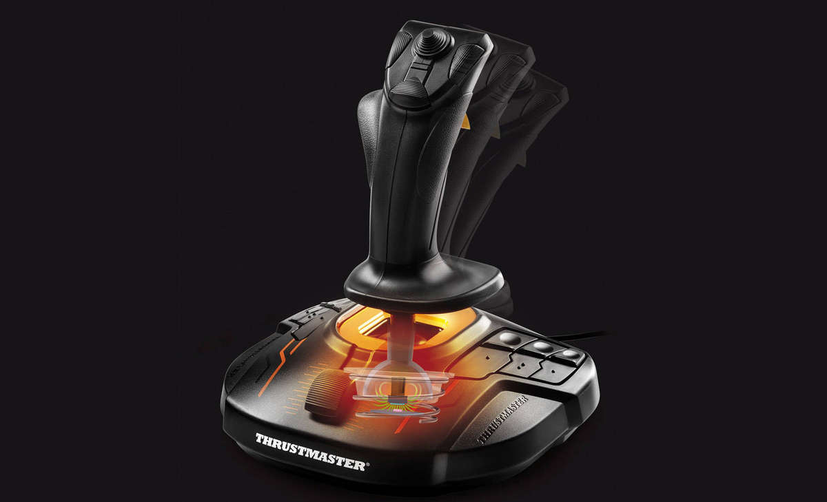 Thrustmaster T16000M FCS Flight Pack (Joystick, Throttle and Rudder Pedals for PC)