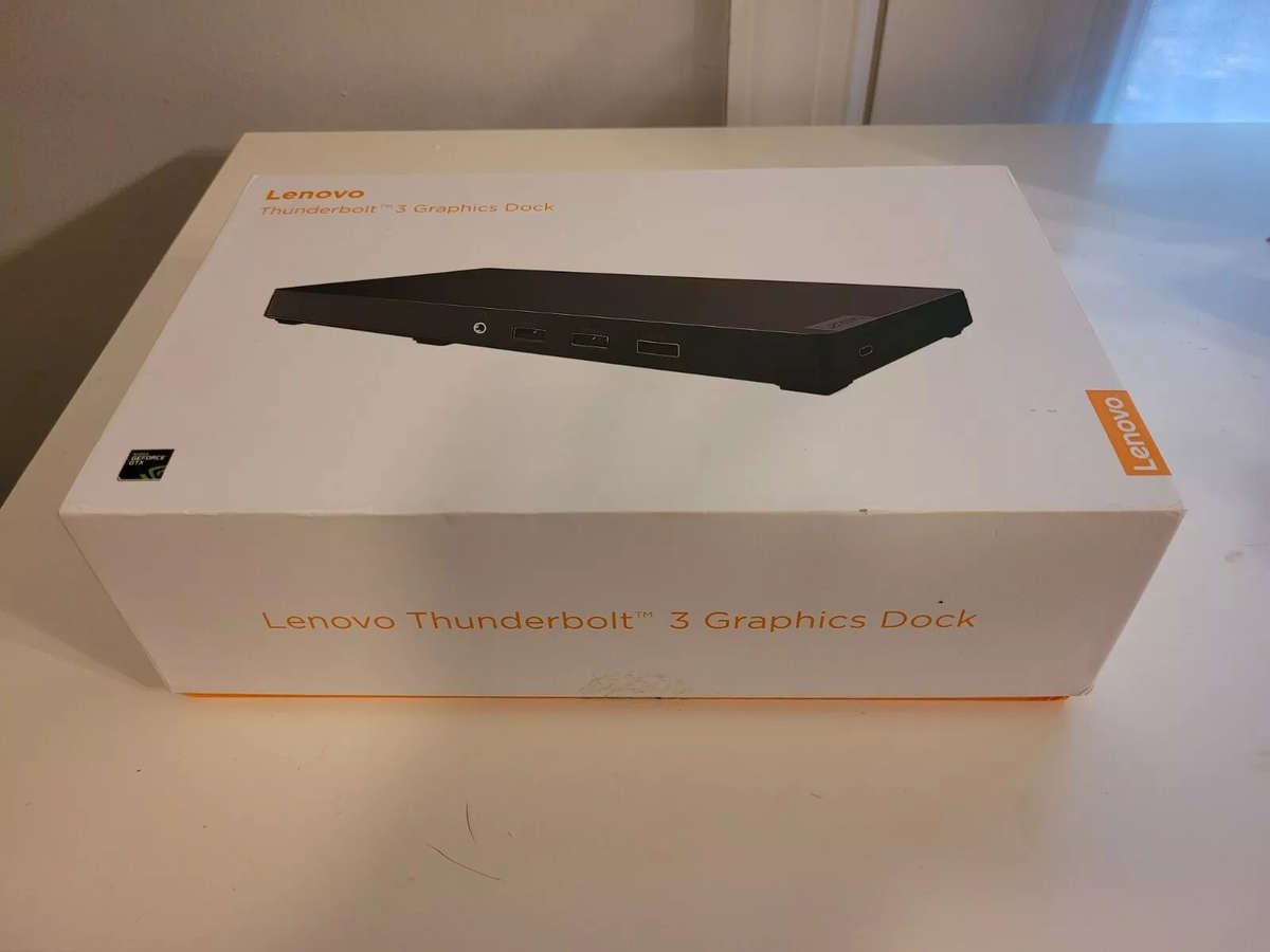 Lenovo Thunderbolt 3 Graphics Dock G0A10170UL GeForce GTX 1050 (FOR PARTS, NOT WORKING)