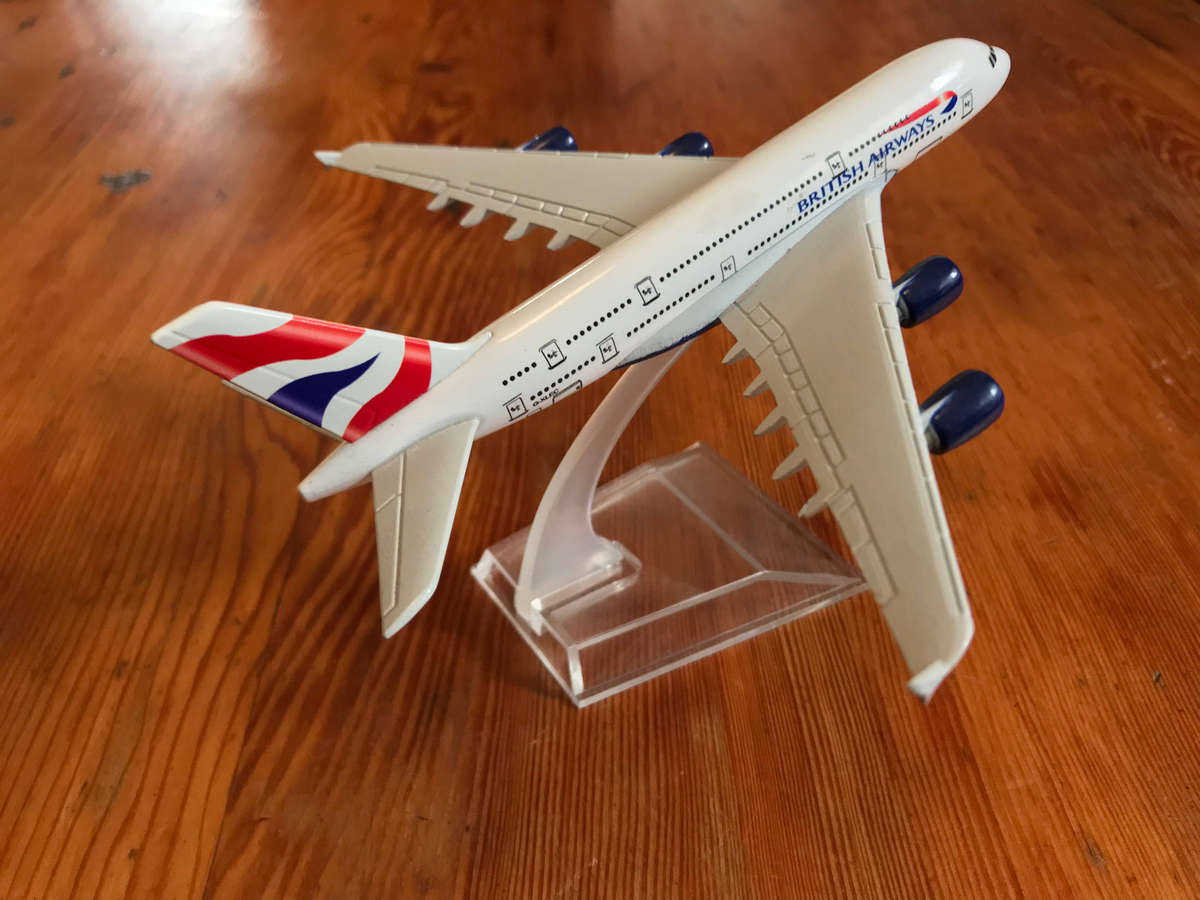 British Airways A380 - Die Cast Steel - Scale 1/400 - (16cm) New in Box
