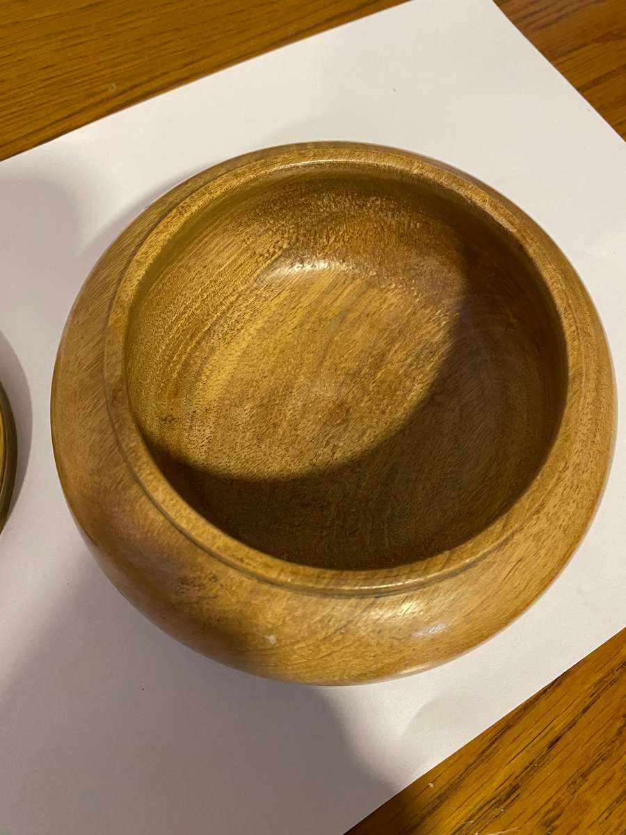 Vintage Japanese trinket box with silk artwork cover