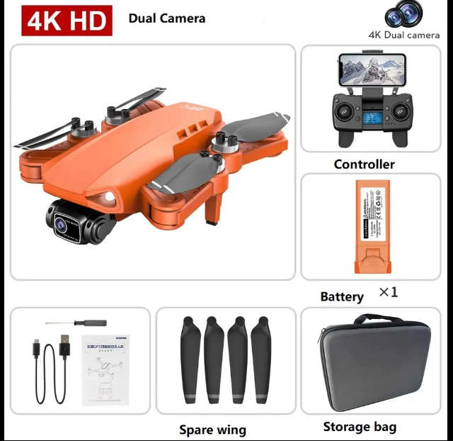 LYZRC L900 Pro Drone 1.2Km GPS  With 4K Camera Brushless Motor 5G FPV Quadcopter