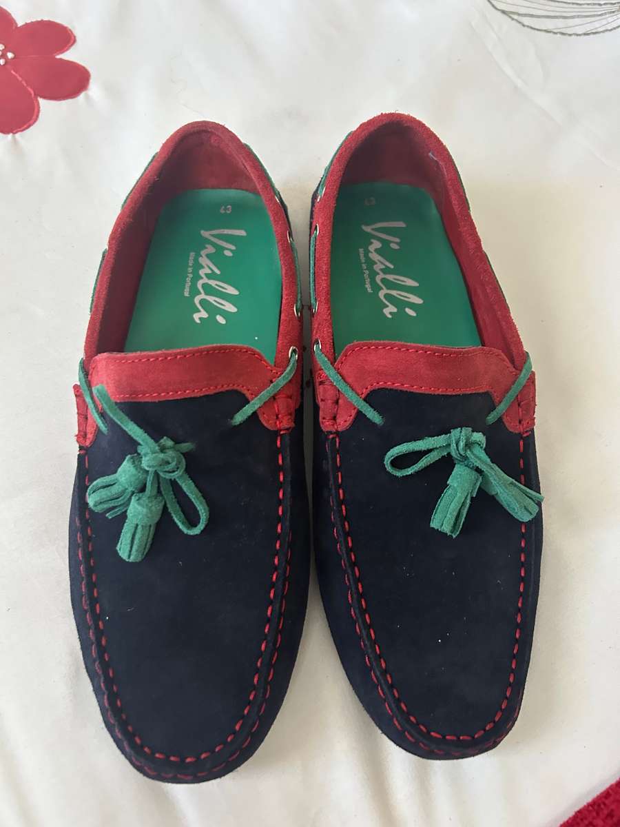 Vialli Tradioni Drivers EUR43/UK9 navy/red/green