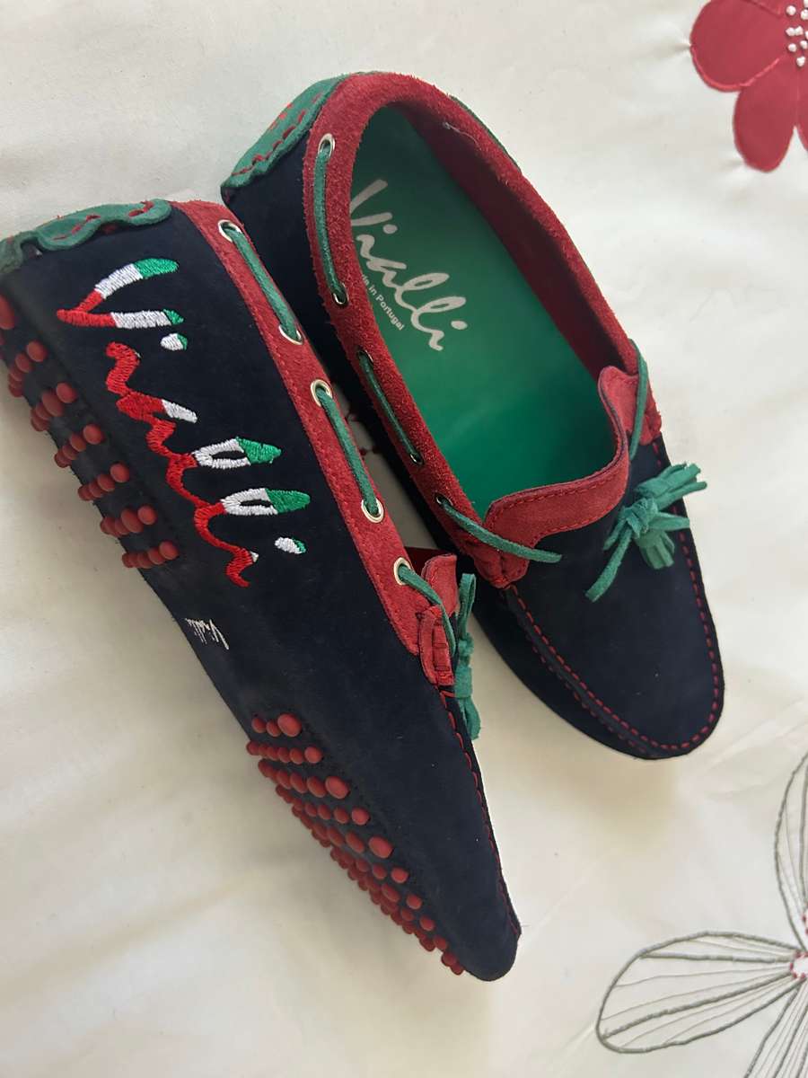 Vialli Tradioni Drivers EUR43/UK9 navy/red/green