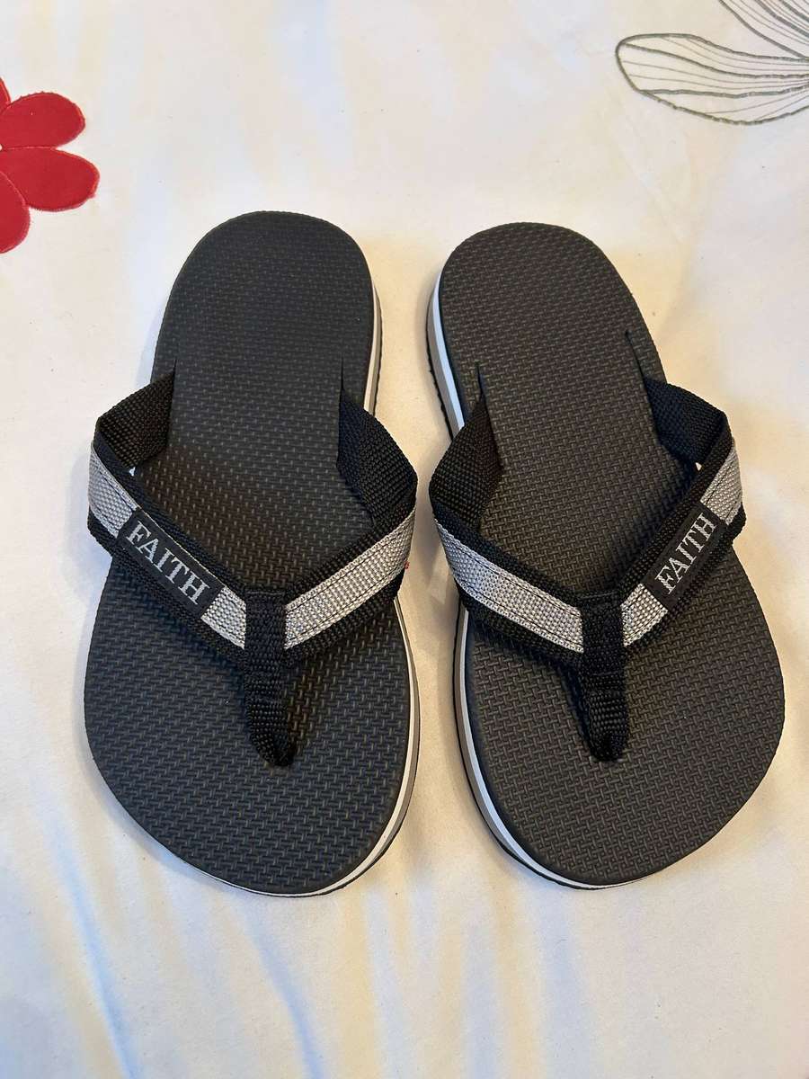 Faith Surfer Joe Flip-flops UK9 black/grey
