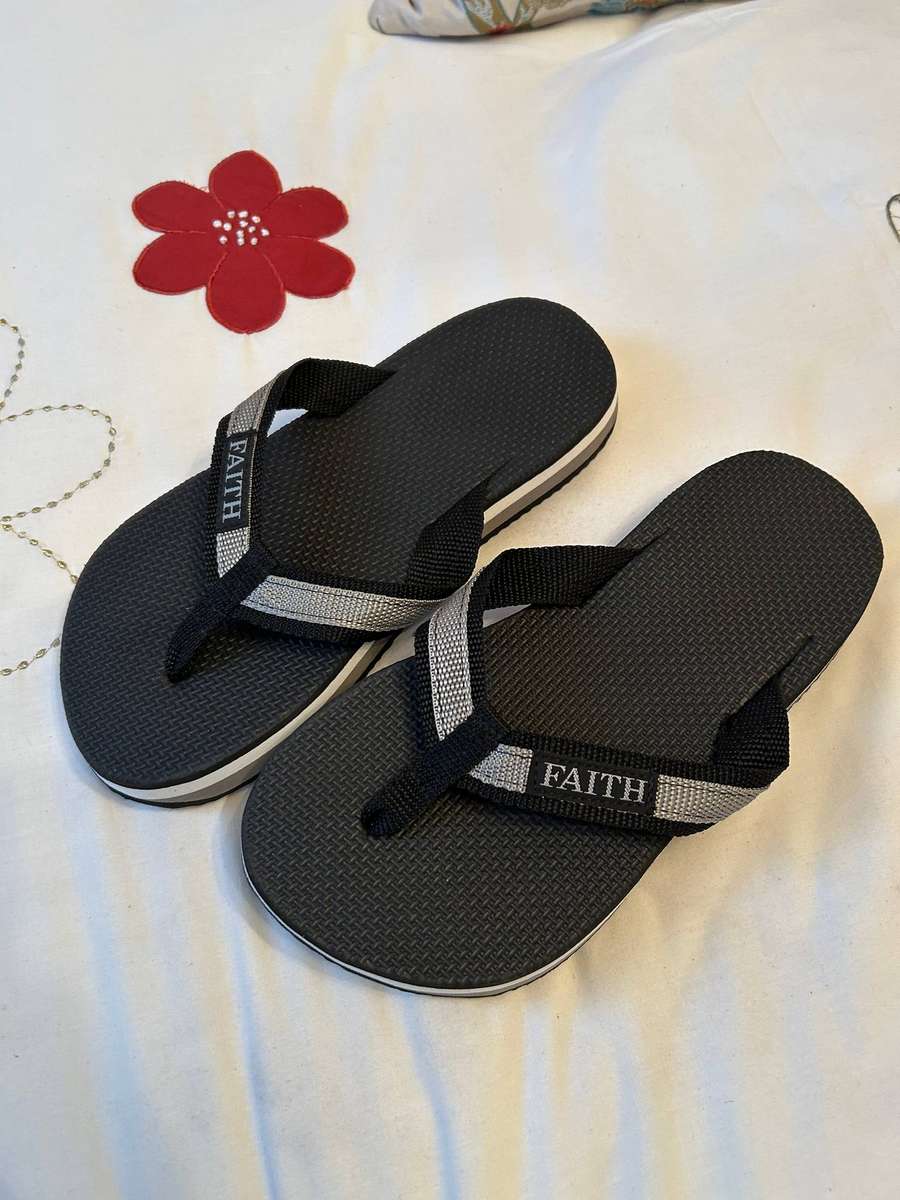 Faith Surfer Joe Flip-flops UK9 black/grey