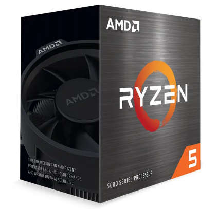 AMD Ryzen 5 5500 6-Core 12-Threads 3.6GHz (4.2GHz Max Boost) Socket AM4 65W Desktop Processor