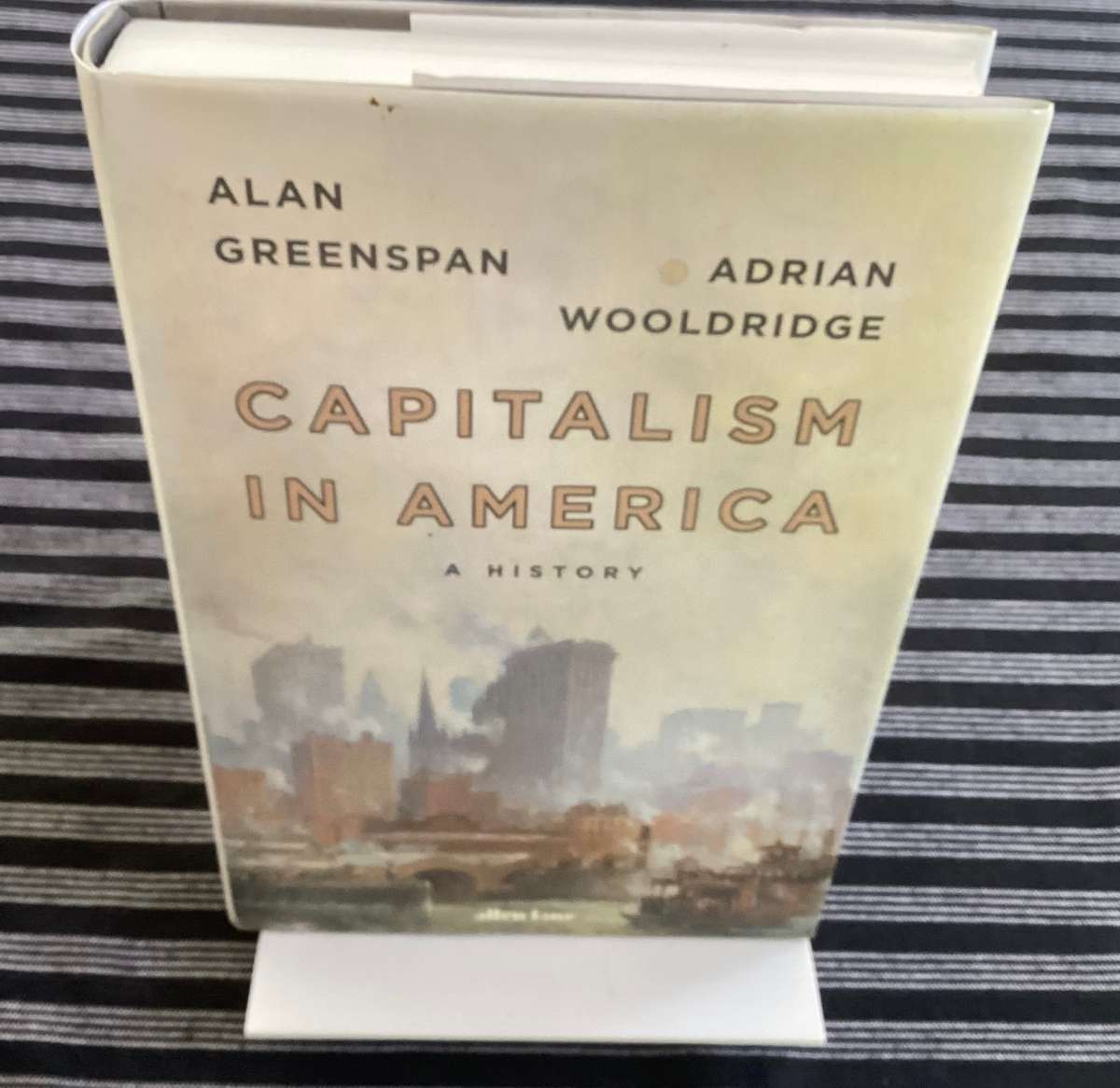 Capitalism in America, hardcover, 1st edition in Vgood condition.