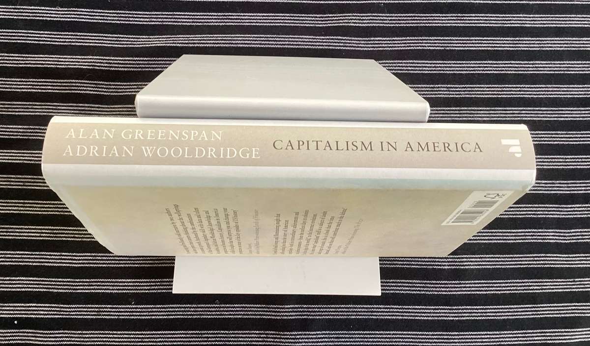 Capitalism in America, hardcover, 1st edition in Vgood condition.