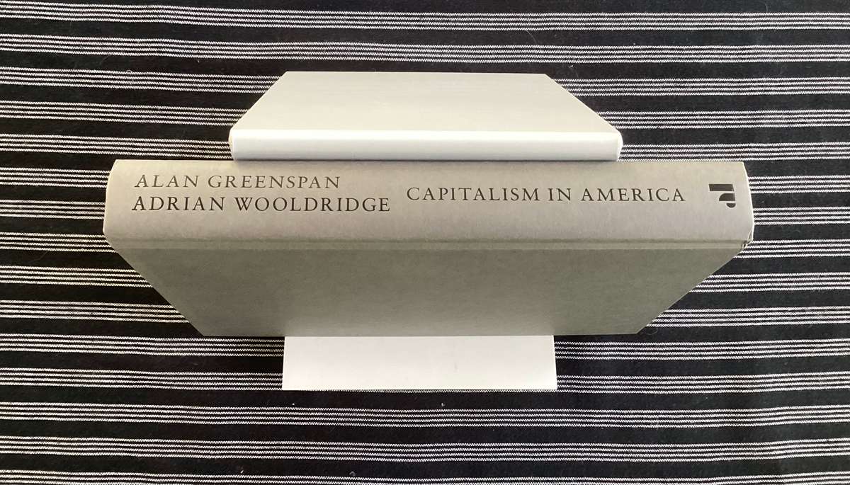 Capitalism in America, hardcover, 1st edition in Vgood condition.