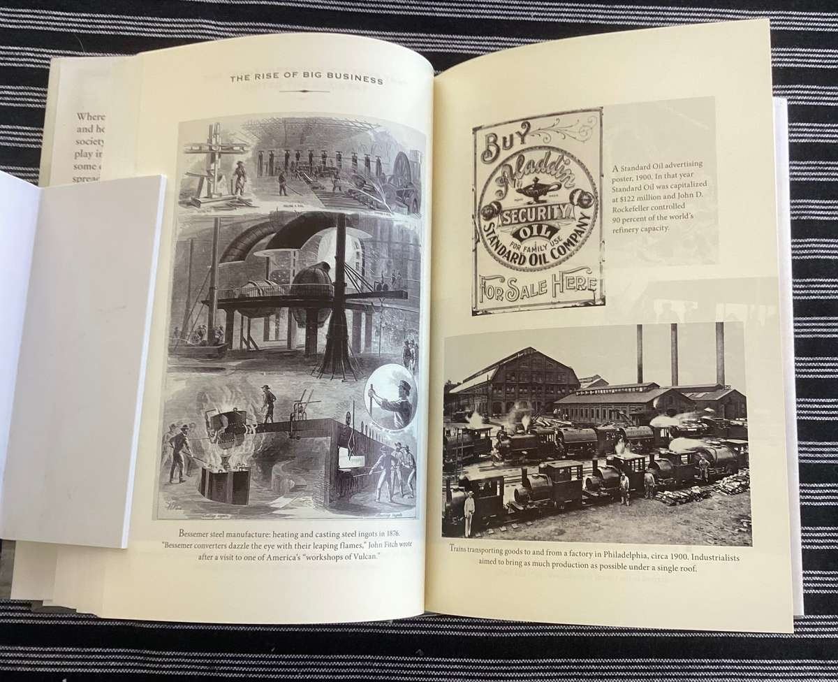 Capitalism in America, hardcover, 1st edition in Vgood condition.