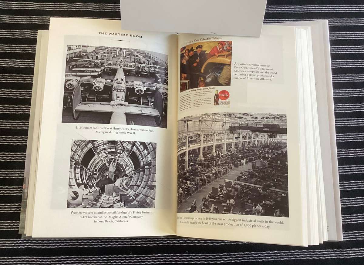 Capitalism in America, hardcover, 1st edition in Vgood condition.