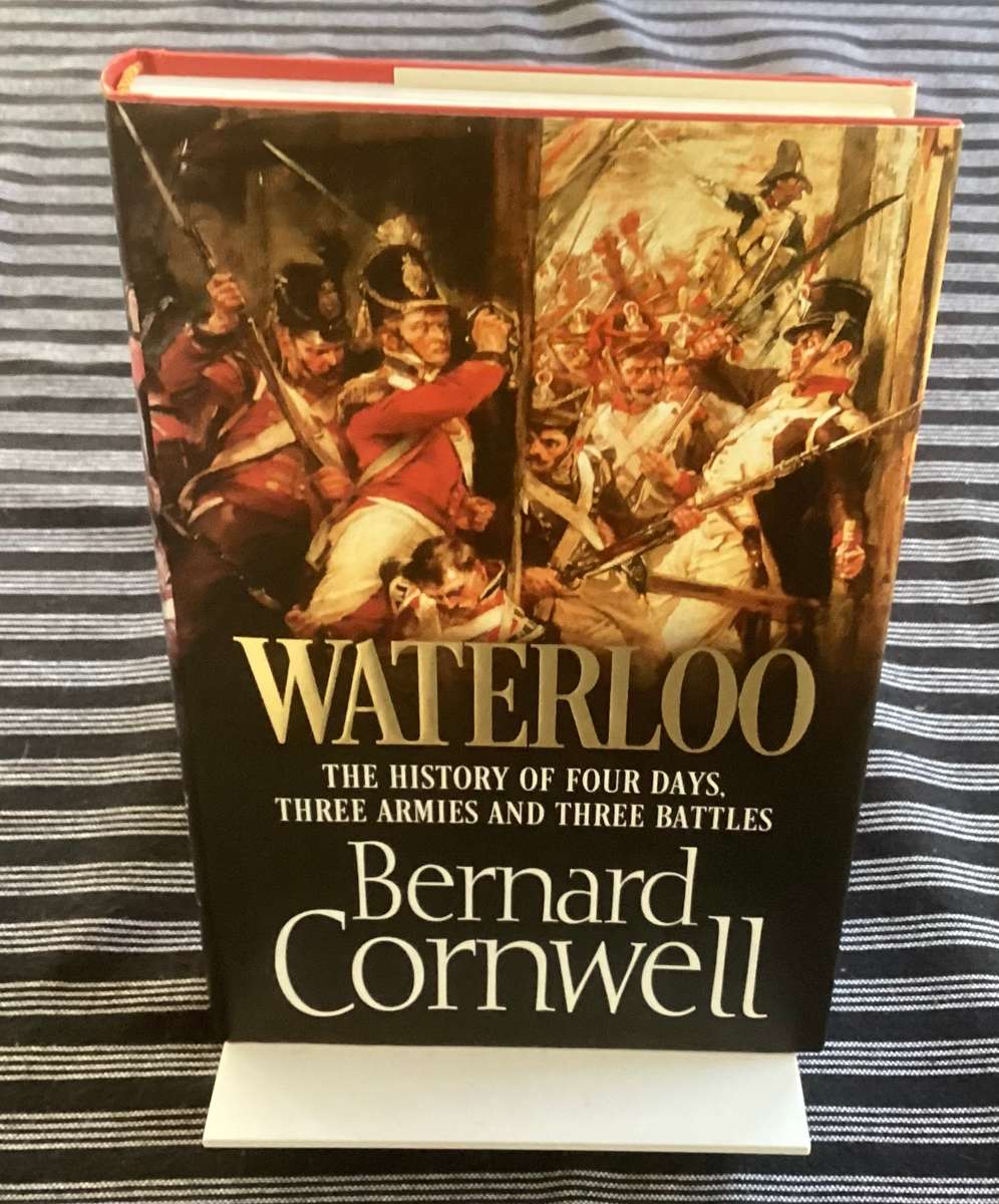 WATERLOO by Bernard Cornwell. Hardcover in a new condition. 1st edition.