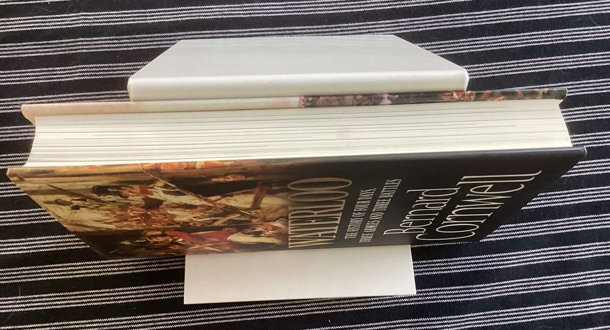 WATERLOO by Bernard Cornwell. Hardcover in a new condition. 1st edition.