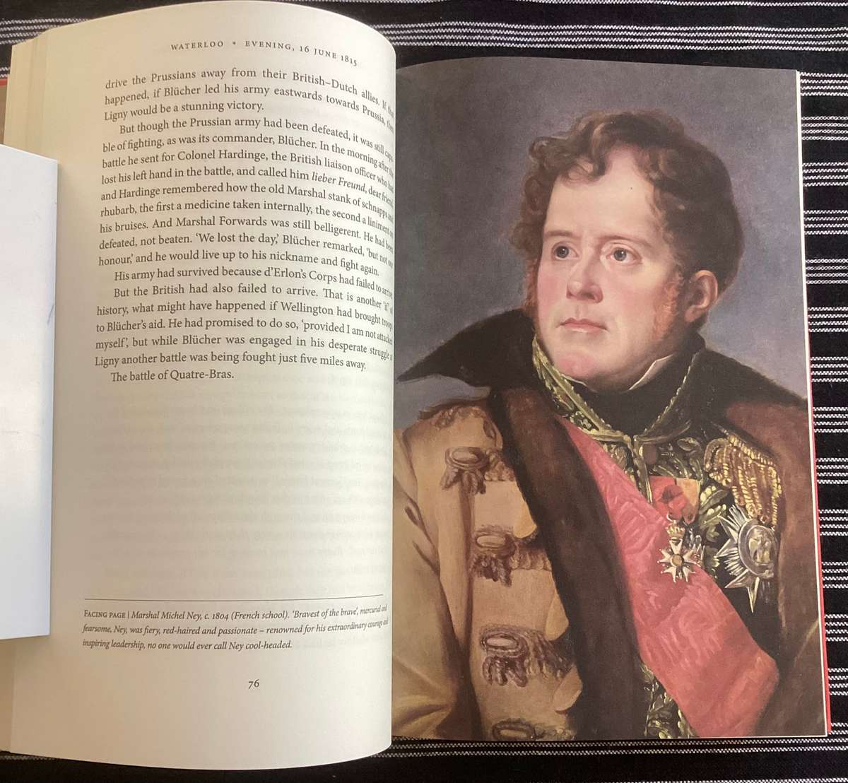 WATERLOO by Bernard Cornwell. Hardcover in a new condition. 1st edition.