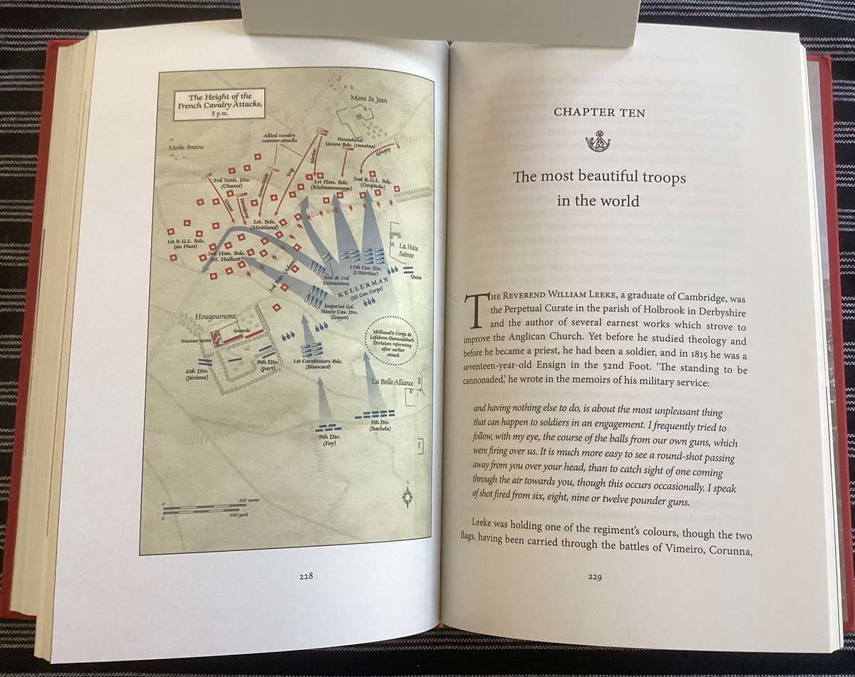 WATERLOO by Bernard Cornwell. Hardcover in a new condition. 1st edition.