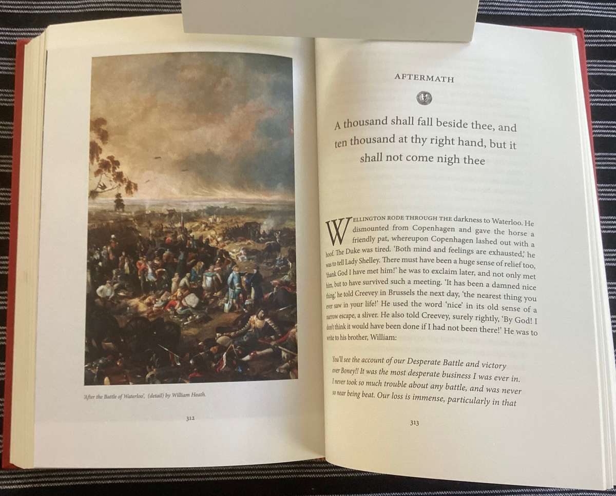 WATERLOO by Bernard Cornwell. Hardcover in a new condition. 1st edition.