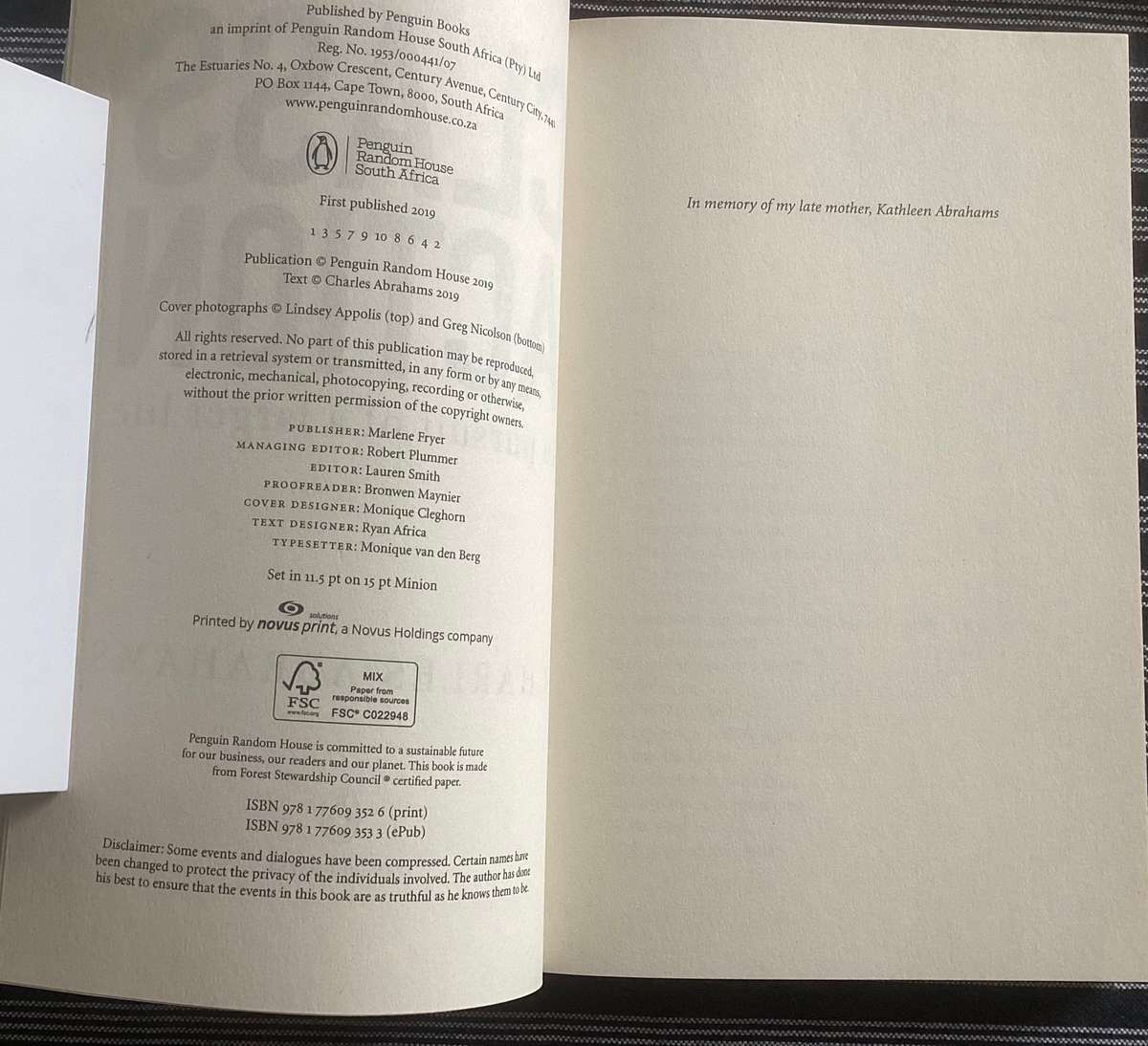 CLASS ACTION by Charles Abrahams. Paperback (large trade-sized), in a V Good condition.