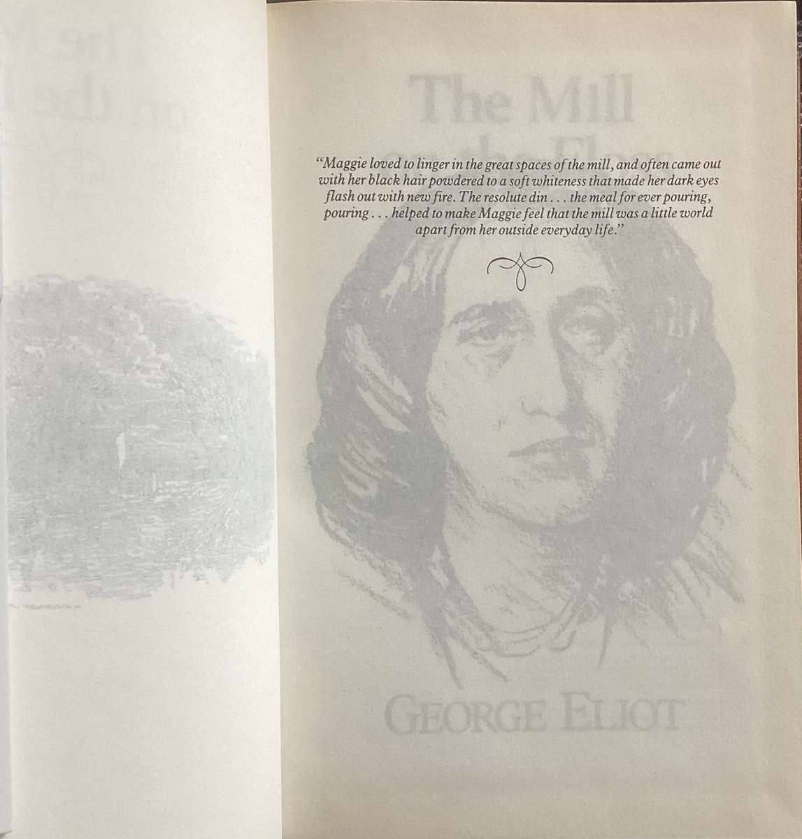 The Mill on the Floss, by George Elliot (Mary Ann Evans). Hardcover, excl. condition.