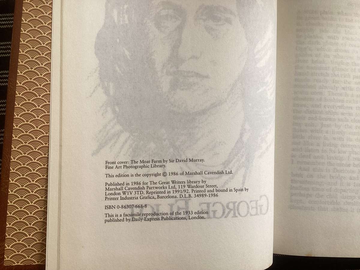 The Mill on the Floss, by George Elliot (Mary Ann Evans). Hardcover, excl. condition.