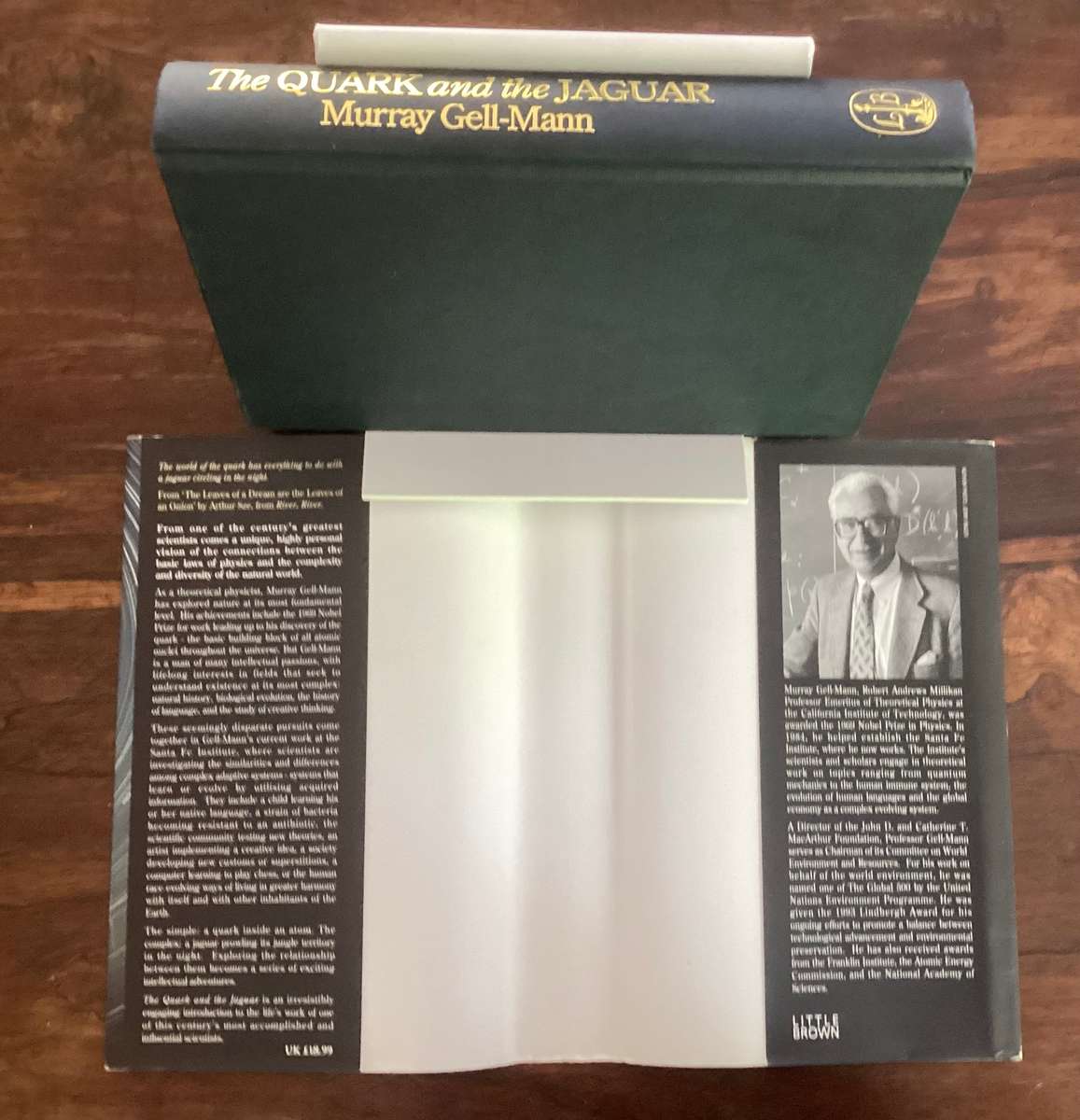 THE QUARK and the JAGUAR., by Nobel Prize Physics Winner, Murray Gell-Mann. Hardcover Excl. Cond.