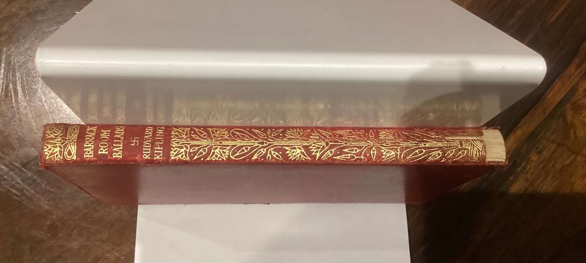 Barrack Room Ballards, by Rudyard Kipling. 1914 Edition, beautifully preserved and presented.